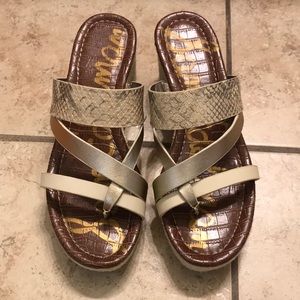 Sam Edelman size 8 platform sandals